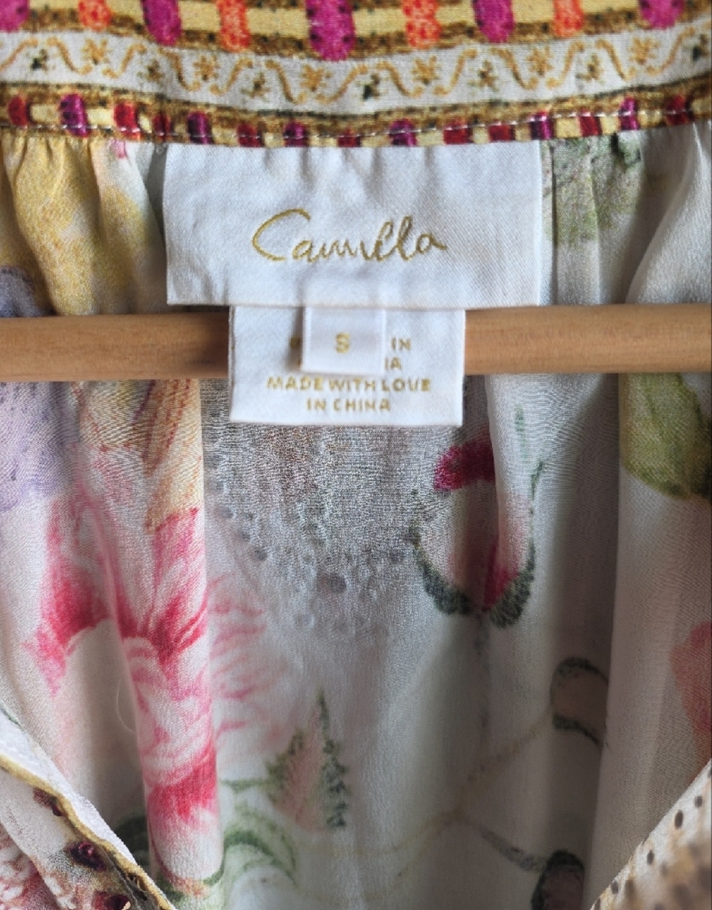 Camilla " Sew Yesterday" Maxi Dress - Multicolor - Picture 6 of 10